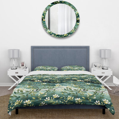 Mangrove Serenity Tropical Pattern III Duvet Cover