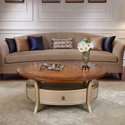 Table basse de style américain