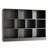 Presly 3  Tier Cube Bookcase Modern Bookshelf with 10 Cubes-632208646-627202050