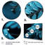Ferns Turquoise Whimsy II - imprimé-1780910453-1780910454