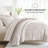 7-Piece Reversible Bedding Bundle - Solid Comforter and Patterned Sheet Set-99311800-99311813