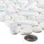 Mesa Pebble/Stone Look Glass Mosaic Wall Tile-80834141