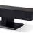 TV Stand, Rectangular TV Stand With Double Pedestal Base