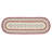 Celebration Jute Oval Table Runner-803110499