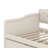 Daybed with Trundle, 2 Storage Drawers and Upholstered Button Tufted Backrest for Living Room, Bedroom and Guest Room-1909087696