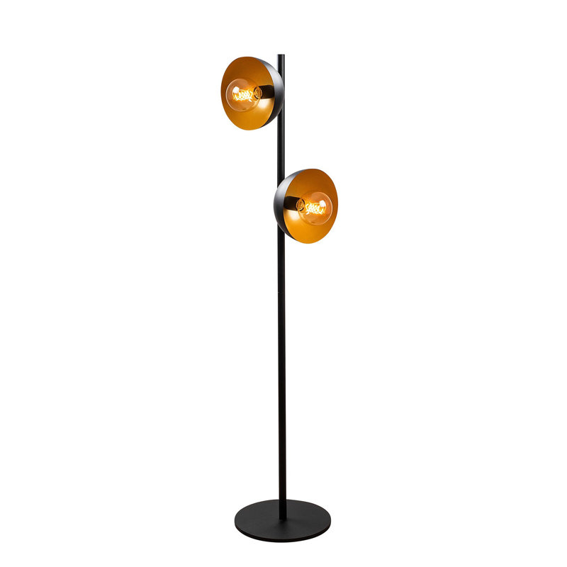 51.48'' Black Tree Floor Lamp