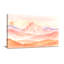 «Landscape & Nature Pastel Mountains Sunset», reproduction d'art-1637308484