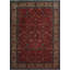 Tapis rouge noué à la main de conception unique 7 pi 2 po x 9 pi 6 po Jamiroquai