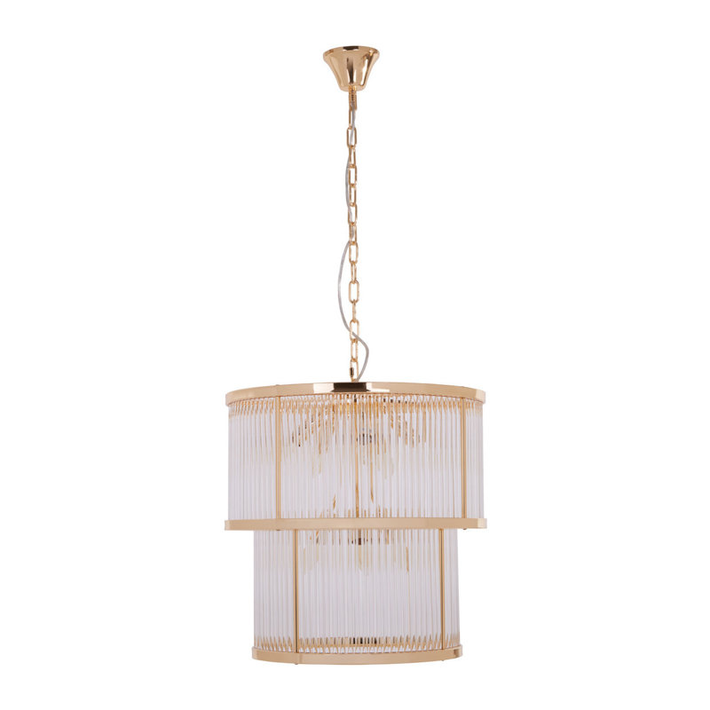 Conerly 9 - Light Drum Chandelier, Gold