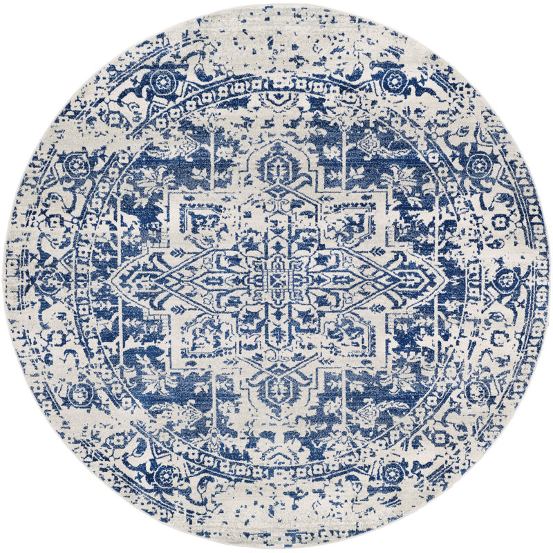Hillsby Oriental Indoor Rug, Round 7'10"