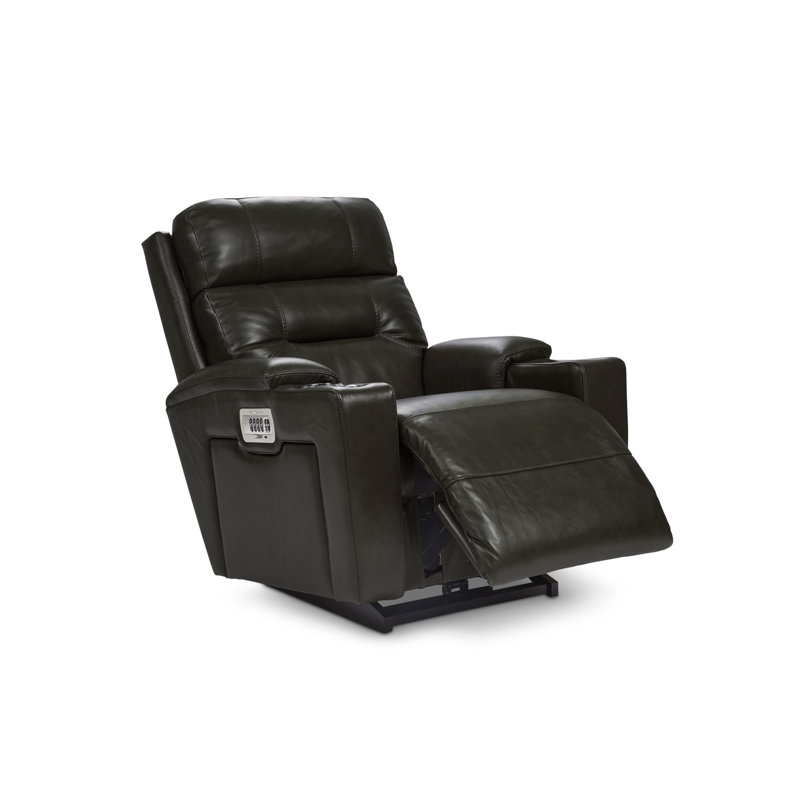 Fauteuil inclinable électrique Neo, Cuir synthétique gris