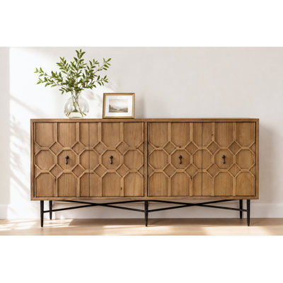 Jillian 71'' Solid Wood Sideboard