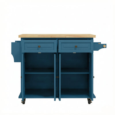 43.8 " W Kitchen Cart