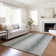 Premium Machine Washable Merilou AMF44 Gray Rug