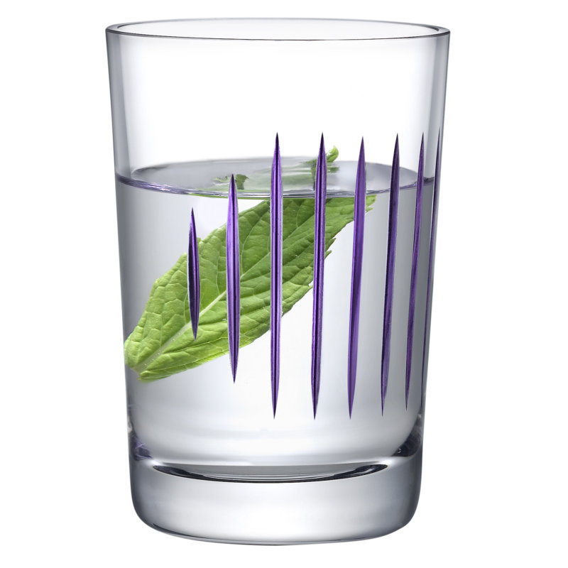 Parrot Crystal Drinking Glass, Clear