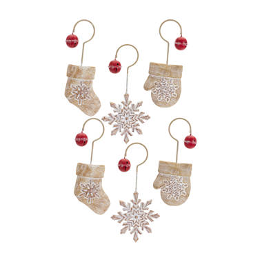 Hanging Foam Snowflake Decorative Accent (Set of 2) The Holiday Aisle