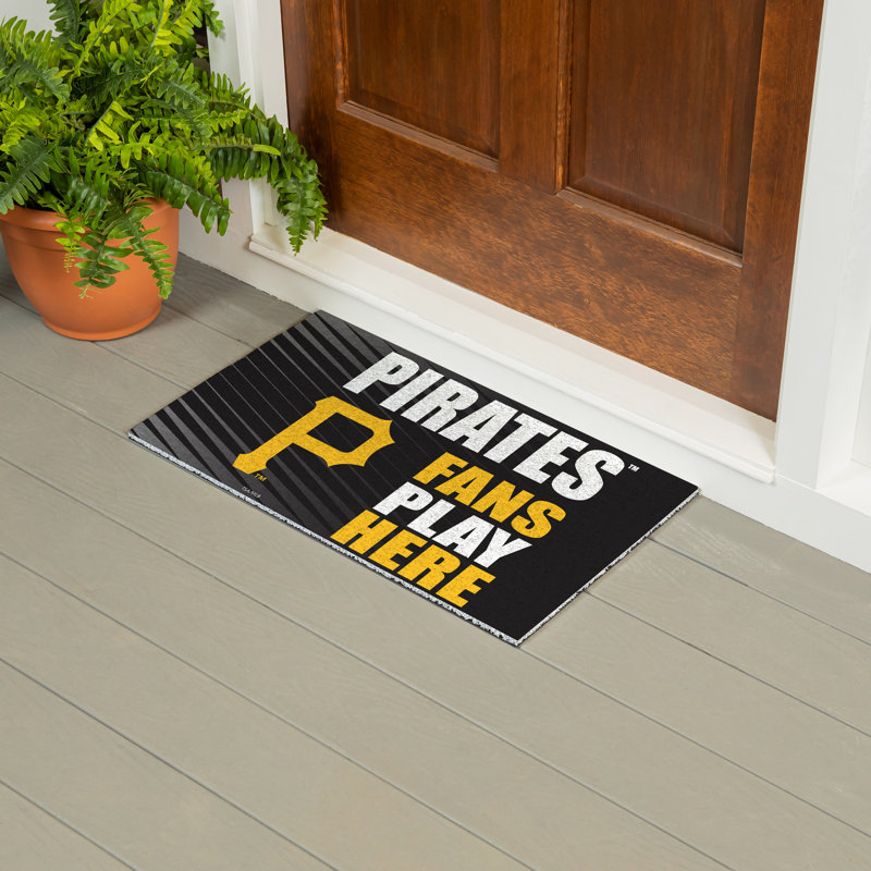 Tapis en PVC Pittsburgh Pirates Fan, 28 po x 16 po