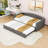 Twin Upholstered Daybed with Pop-Up Trundle-44564757