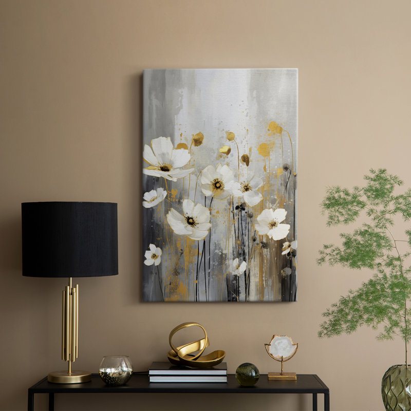 FLORAL Series CDIV - Gallery Cavas, H 48 po x l 32 po