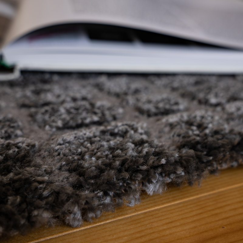 Canyon Southwestern Area Rug, Anthracite, Rectangle 240 x 330cm