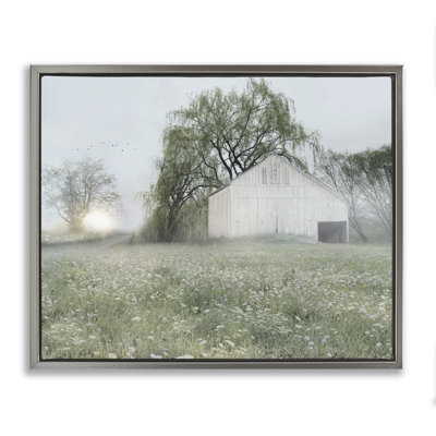 Art mural sur toile Drooping Trees Meadow Floater par Lux + Me Designs