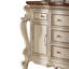 Commode picarde à finition perle et cerisier