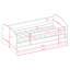 Cicero Drawer Convertible Bed and Mattress-1972591574-1972591575