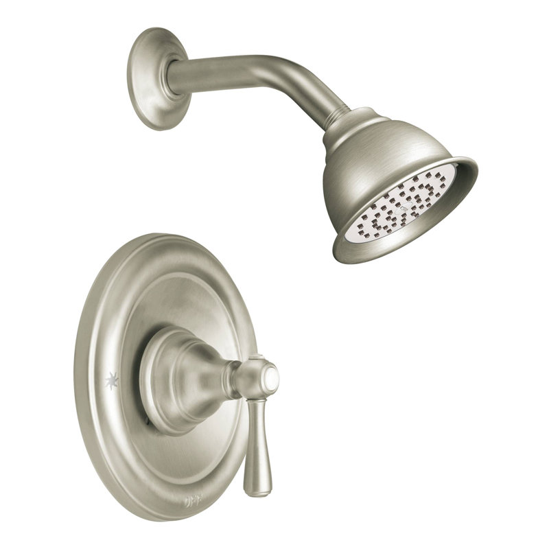 Kingsley Temperature Control Shower Faucet, Brushed Nickel