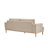Upholstered Standard Sofa with Solid Wood Legs-750205381