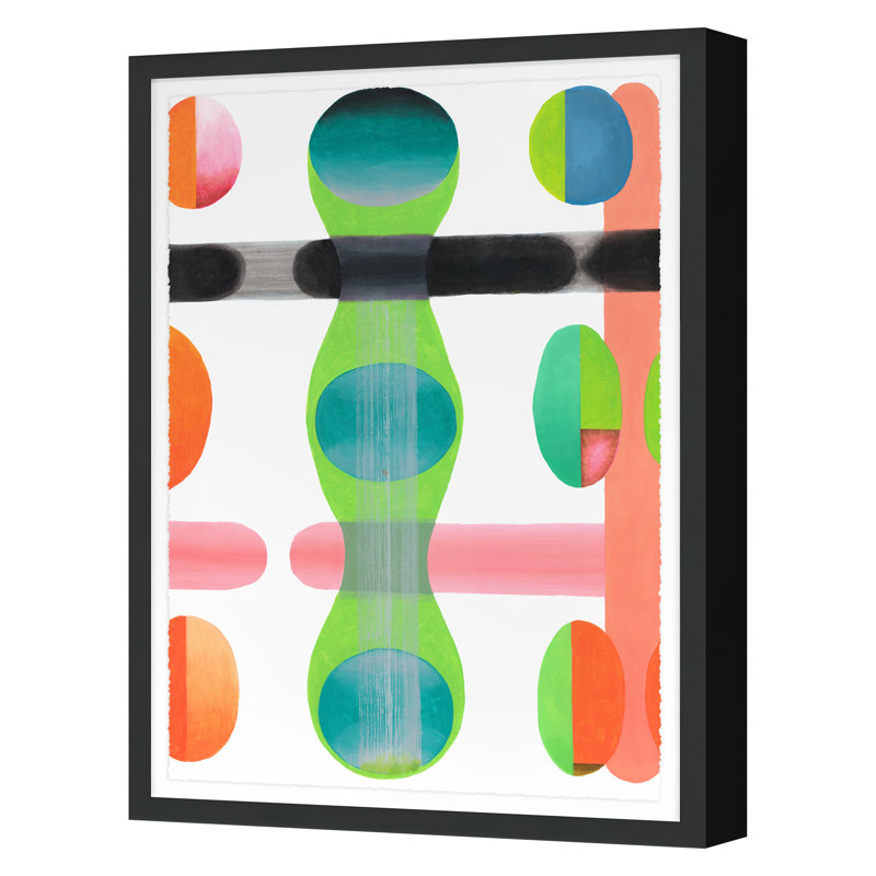 Origami I Print by Angel, James, 28" H x 21" W, Black