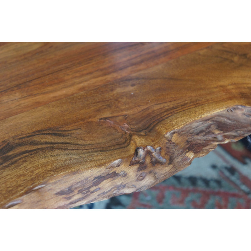 Jana Solid Wood Sled Coffee Table
