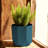Tuxton Geometric Plastic Indoor/Outdoor Planter-98807281-98807278