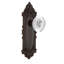 Victorian Plate with Crystal Egg & Dart Knob-490370810