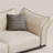 Antique fabric floating petal sofa-102484323