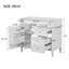 Meuble-lavabo 36 po sans lavabo supérieur-110256688
