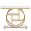 Table console industrielle de 41,3 pouces