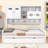 Talleyran Modern Wood Daybed with Trundle and Storage Shelves-1351460776-1351460783