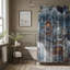 Rideau de douche North Pole Wonderland Express - Premium-670063176