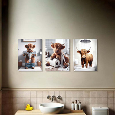 3 Piece Wrapped Canvas Print