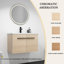 Meuble-lavabo simple 29,56 avec plateau