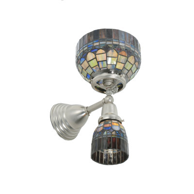 Meyda Tiffany & Stained Glass 2 - Light Armed Sconce