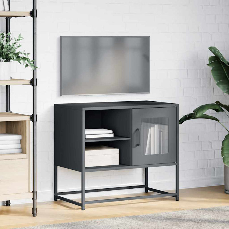 TV Stand for TVs up to 28", Anthracite