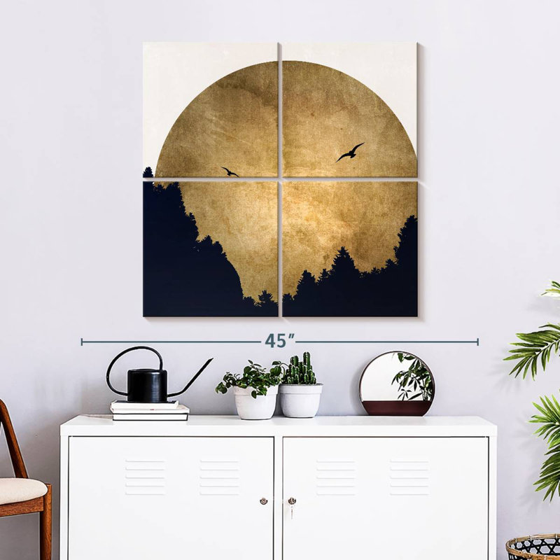 Alvord Two Birds I, 32" H x 32" W