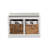 Polyester Upholstered Storage Bench