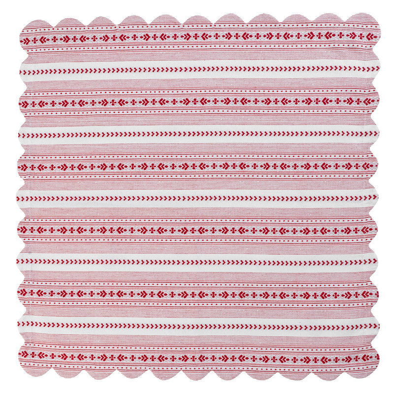 Juliska Villa Stripe Square Tablecloth