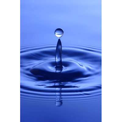 Water Drop by Konradlew - Wrapped Canvas Print