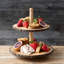 Woodland Wood Tiered Stand