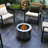 Portable Smokeless Fire Pit, 19" Stainless Steel Patio Fireplace For Camping, Backyard - Low Smoke, With , Secondary Combustion Technology Pit Function, Backyard, Patio, Picnic