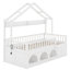 Lit bas Montessori, lumières DEL intégrées, garde-corps de sécurité, tiroirs de rangement et casier-898255853-898255858