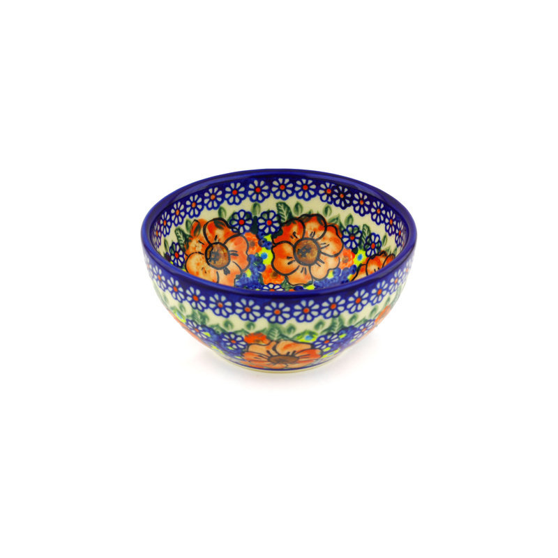 Polish Pottery Stoneware Dining Bowl